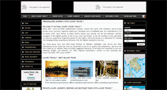 Desktop Screenshot of luxuryprivatetour.com